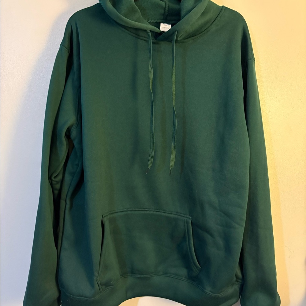 Men's Green Hoodie 1X